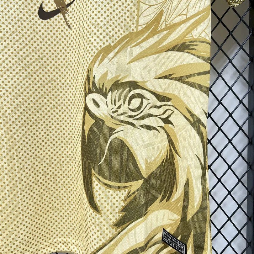 Brasilien 2026 spezielles Arara-Gold-Trikot
