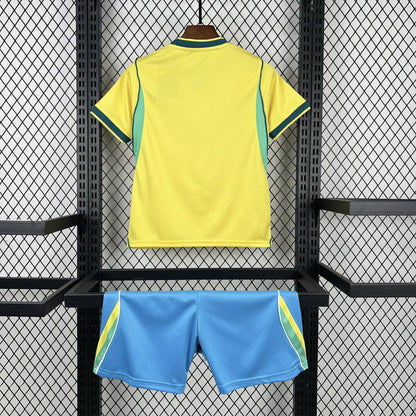 Brazil 2026 Home World Cup Kids Jersey