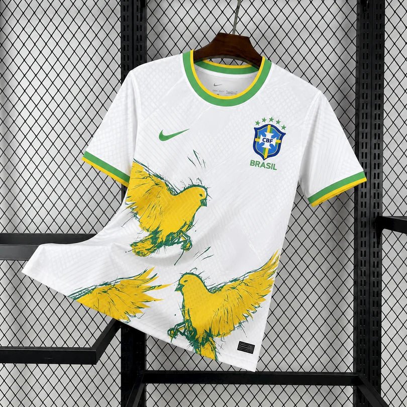 Maglia speciale bianca Aura Tropicale del Brasile 2026