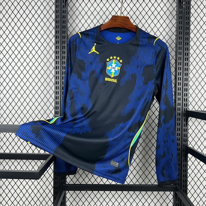Brazil World Cup 2026 L/S Away Jersey