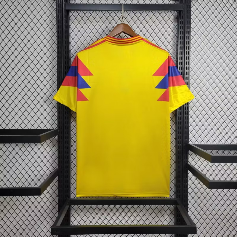 Camisola alternativa da Colômbia 1990