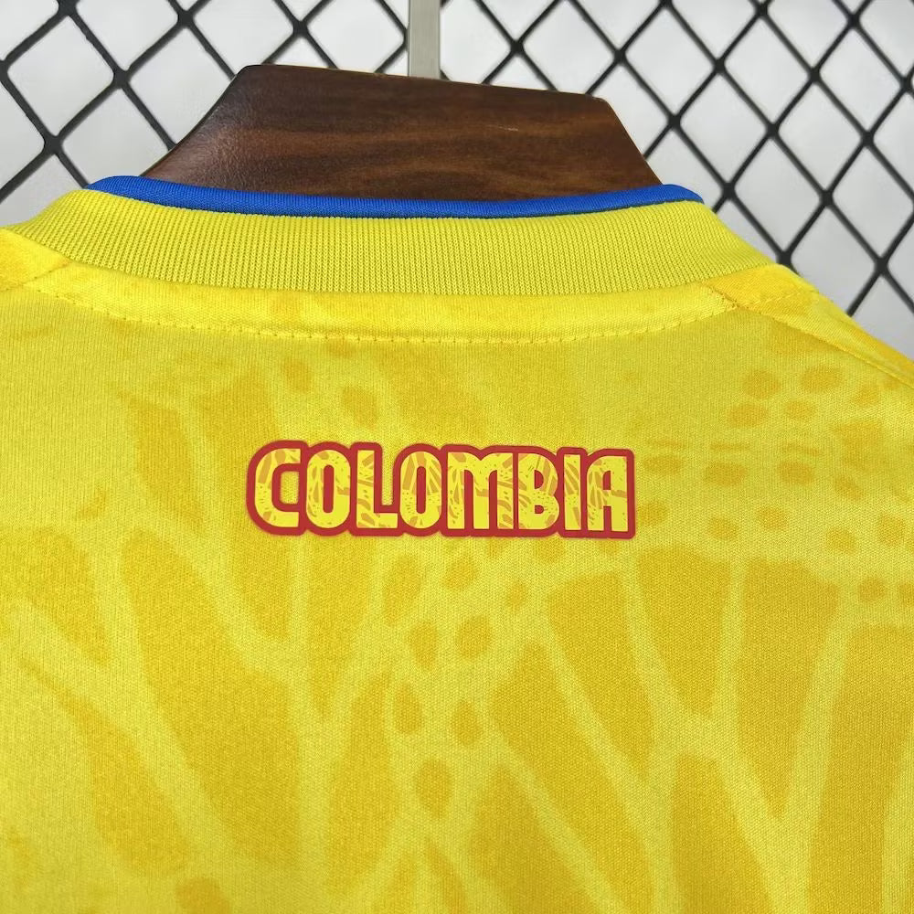 Camisola principal L/S da Colômbia 2026