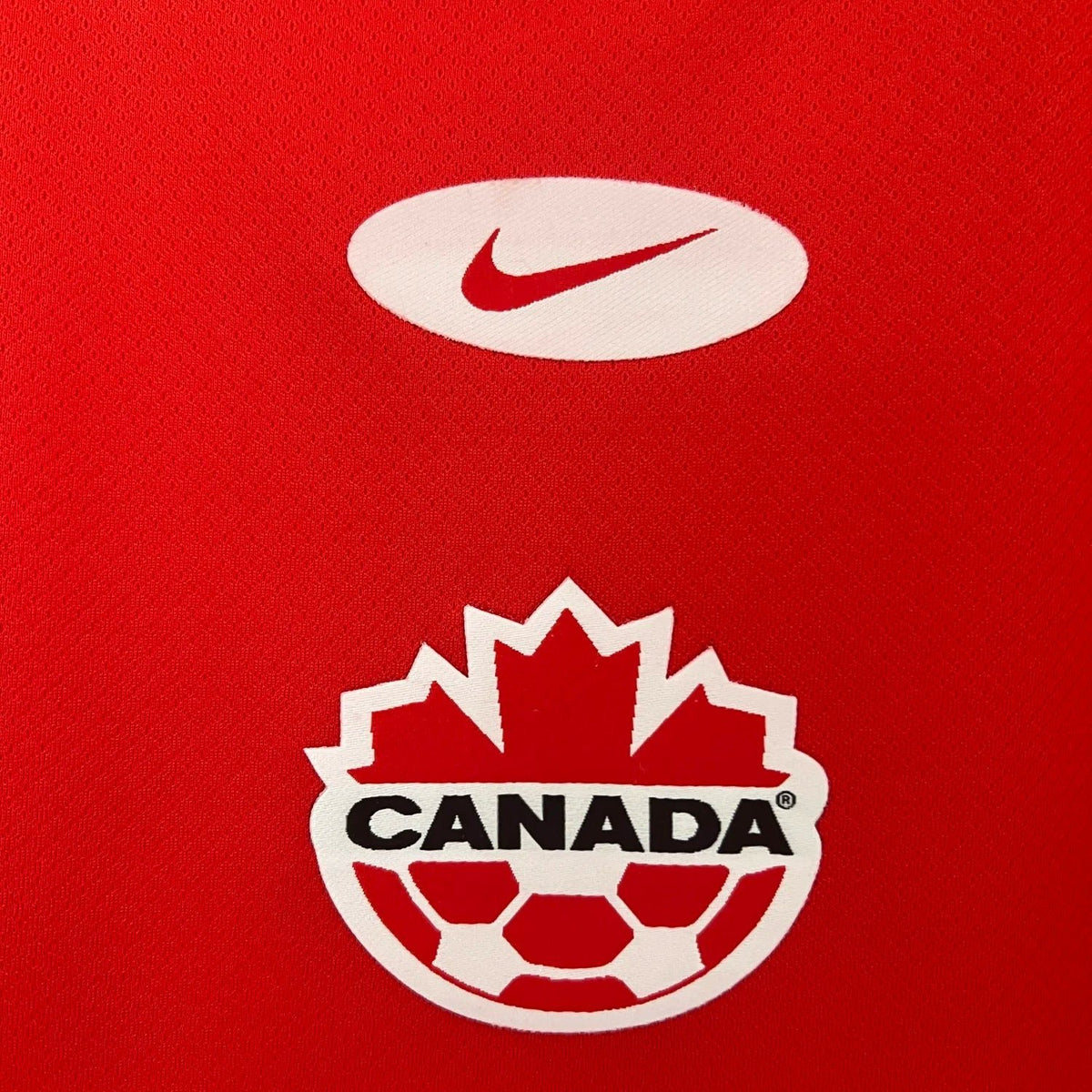 Camisola de casa do Canadá 2024