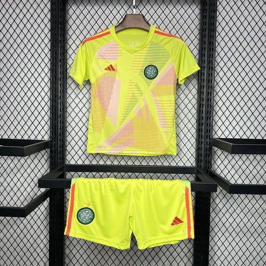 Celtic 2024 Torwarttrikot für Kinder