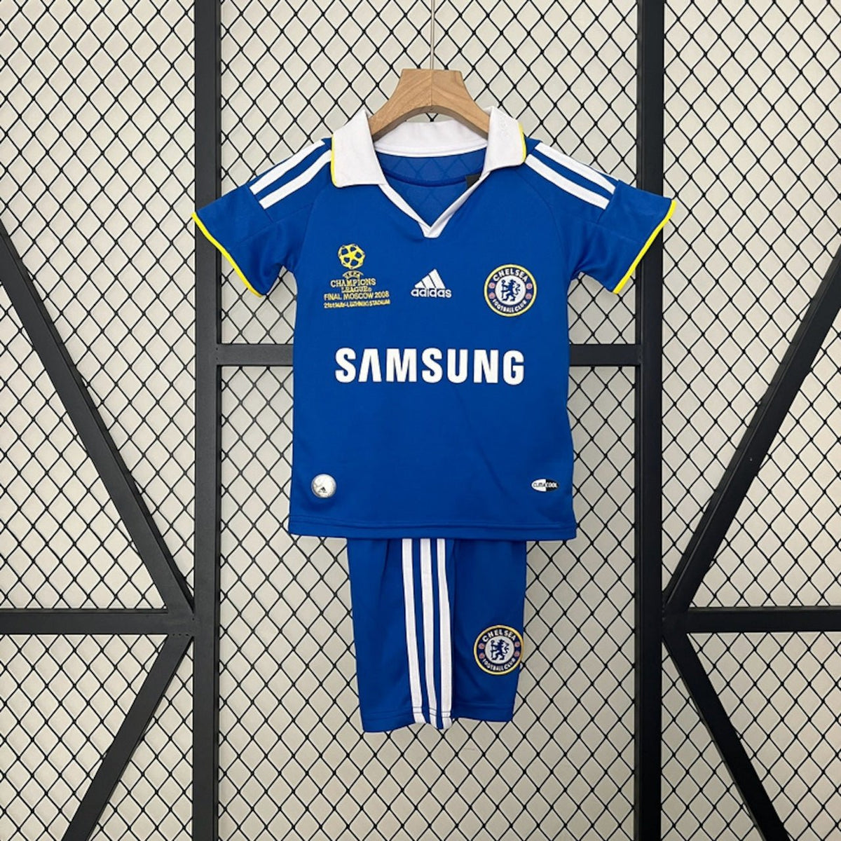 Chelsea 2008 Champions League Home Kids Jersey