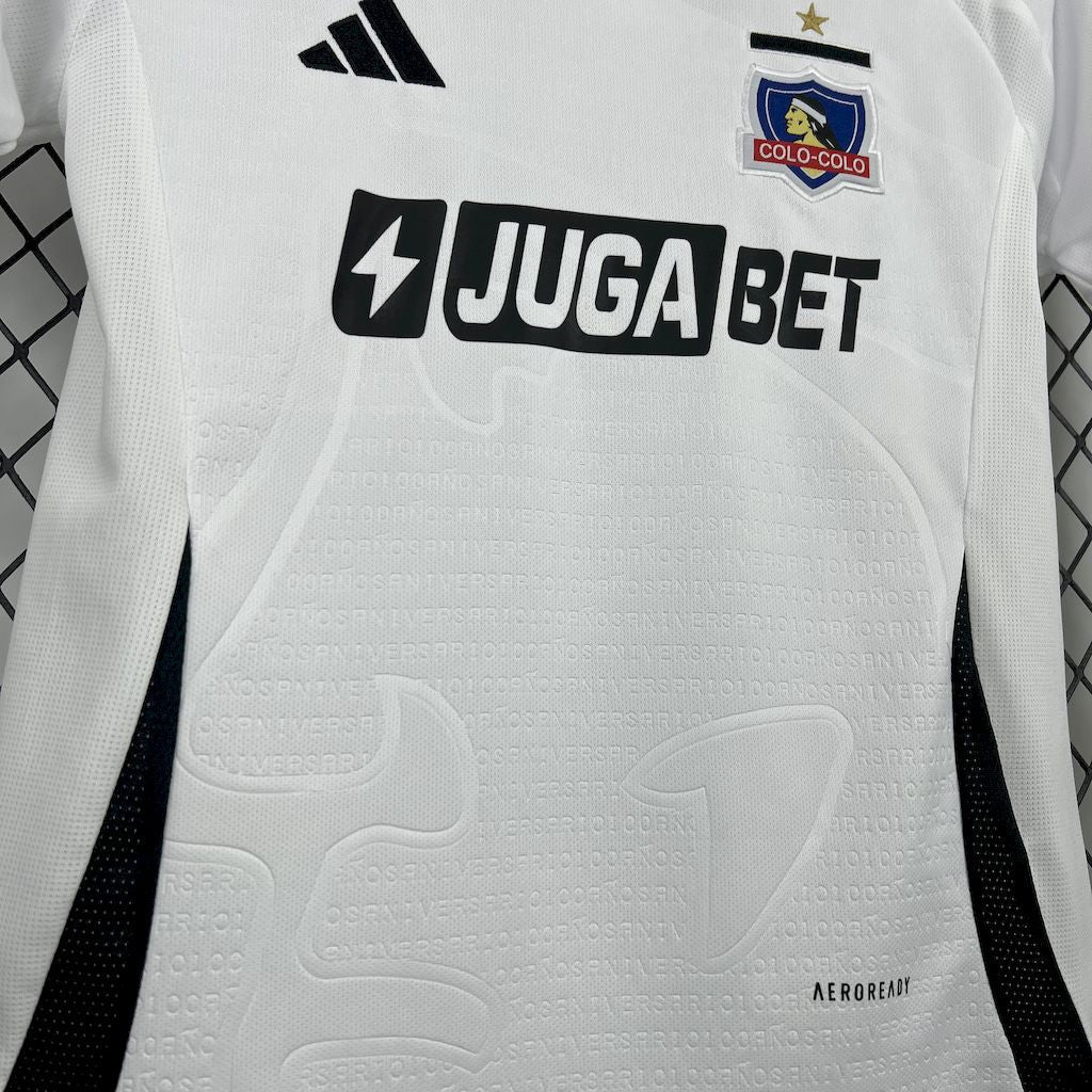 Maglia da casa per bambini del Colo Colo 2025