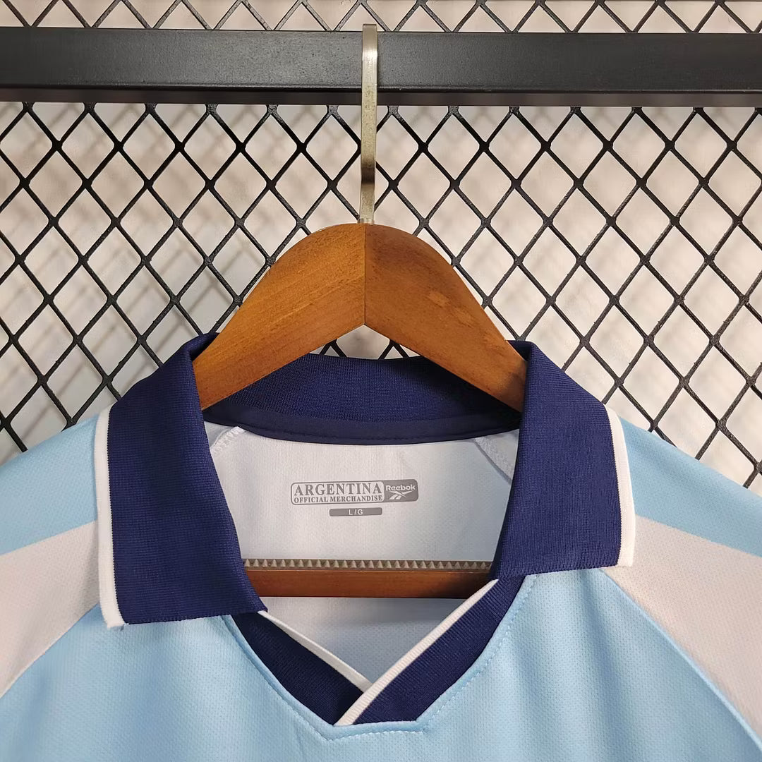 Maillot domicile de l’Argentine 2001