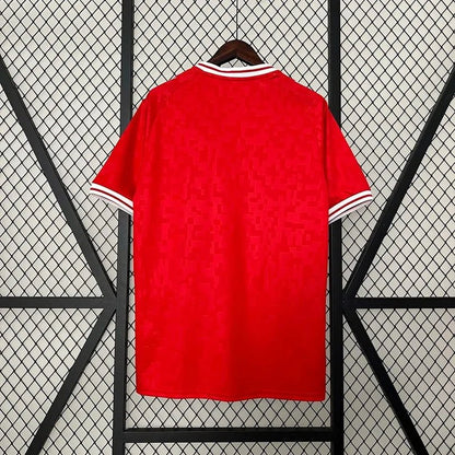 Camisola principal da Dinamarca 2024