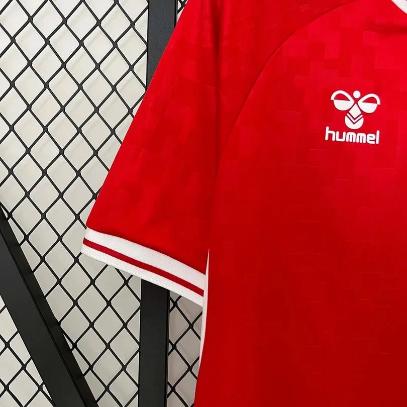 Camisola principal da Dinamarca 2024
