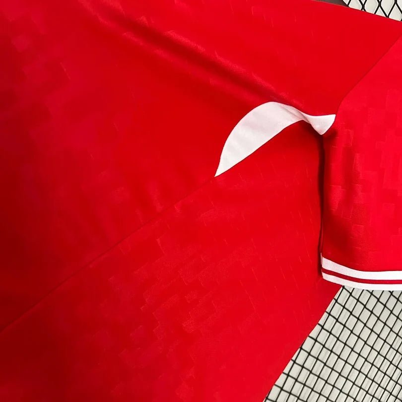 Camisola principal da Dinamarca 2024