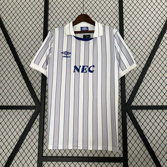 Camiseta visitante del Everton de 1988