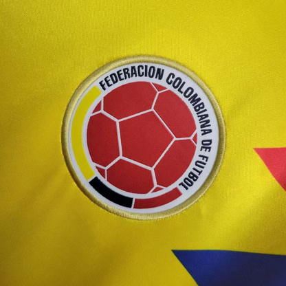 Camisola alternativa da Colômbia 1990