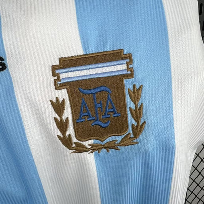 Camiseta local de manga larga de Argentina 1998 L/S