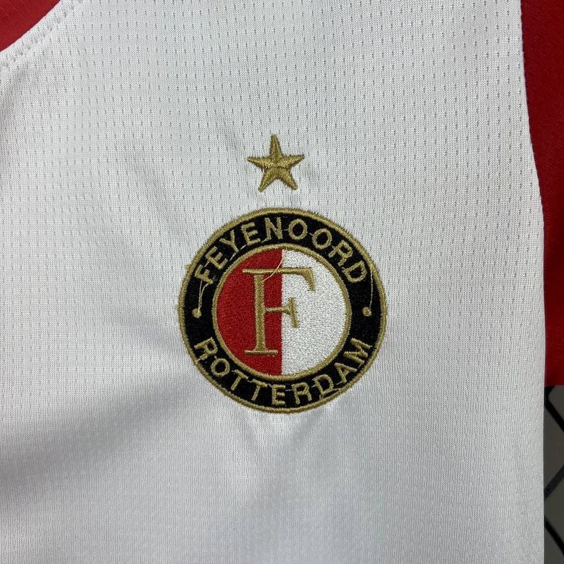 Feyenoord Rotterdam 2025 Home Kids Jersey