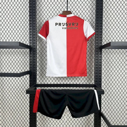 Feyenoord Rotterdam 2025 Home Kids Jersey