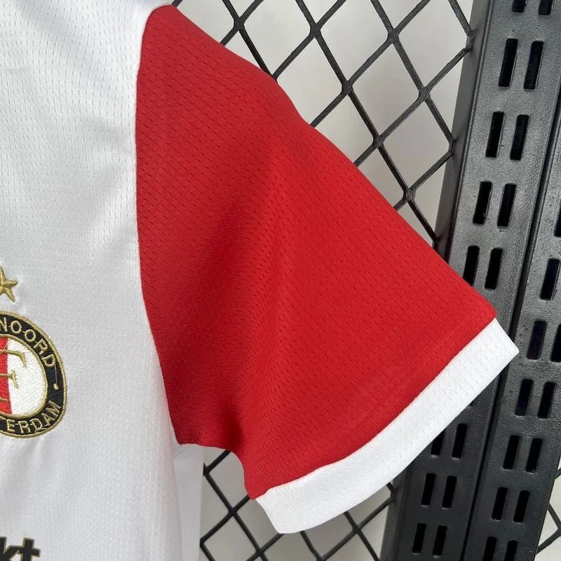 Feyenoord Rotterdam 2025 Home Kids Jersey