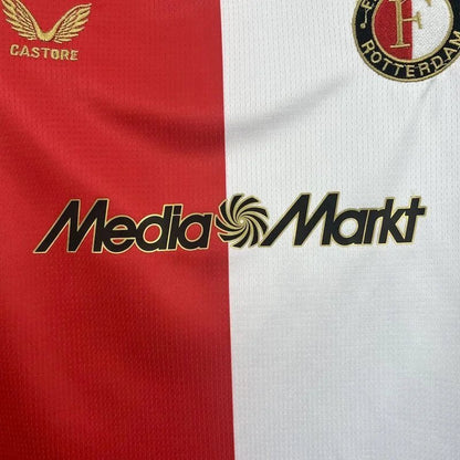 Feyenoord Rotterdam 2025 Home Kids Jersey