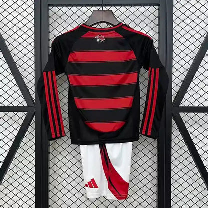 Camisola de casa de manga comprida do Flamengo 2025