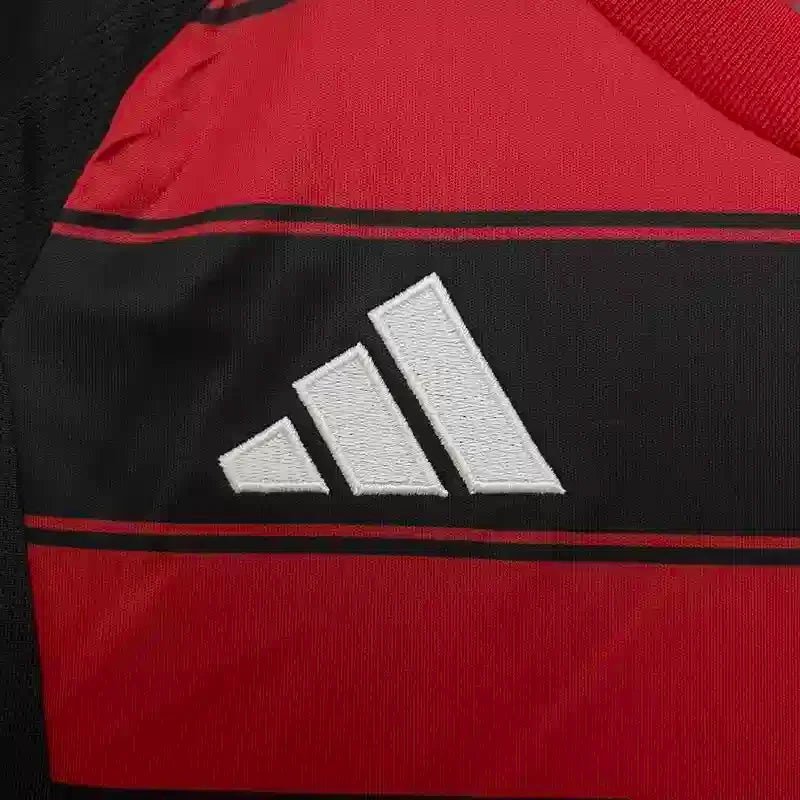 Camisola de casa de manga comprida do Flamengo 2025