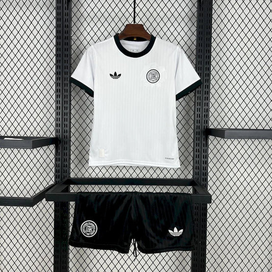 Camiseta infantil de visitante de Alemania 2025 por el 125.º aniversario