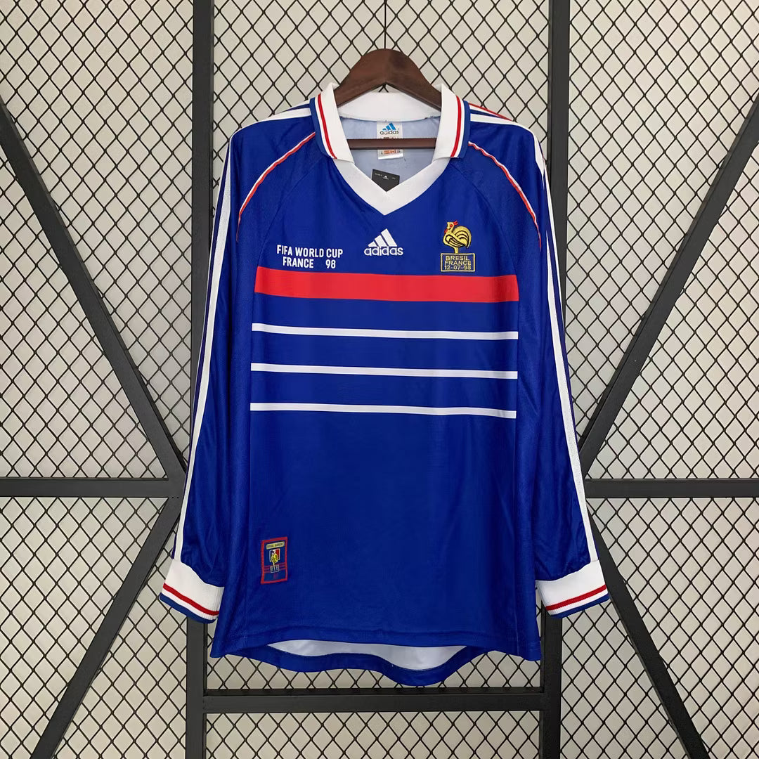 France 1998 L/S Home Jersey
