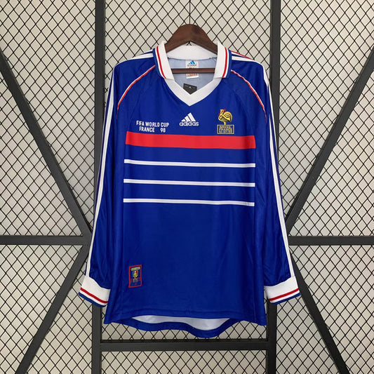 Frankreich 1998 L/S Heimtrikot