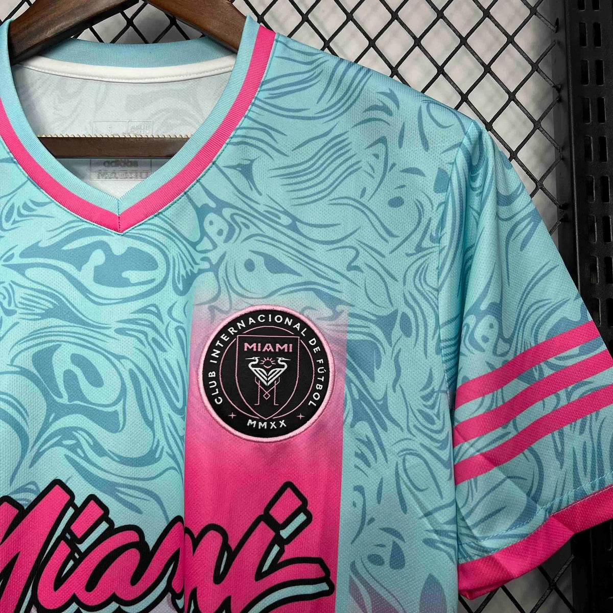 Inter Miami 2024 Pink-Blau-Sonderedition-Trikot