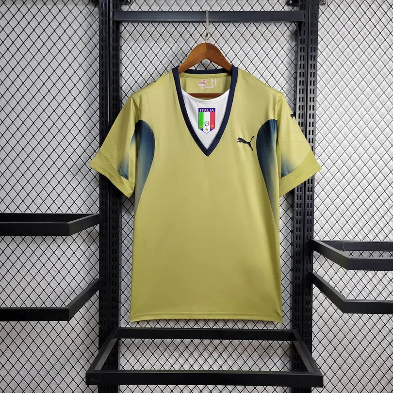 Camiseta dorada de portero de Italia 2006