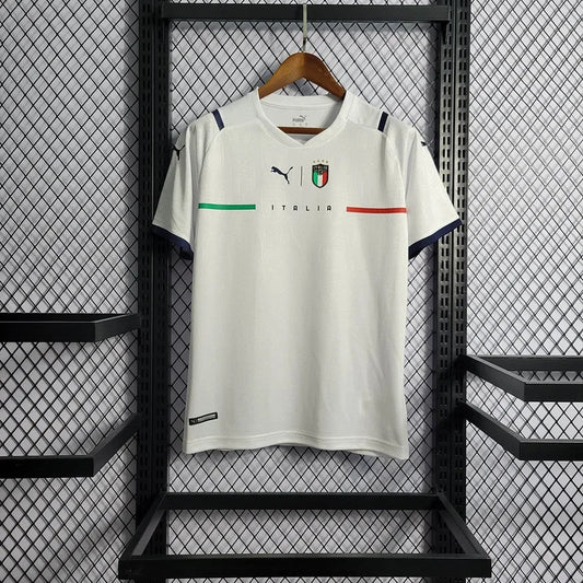 Italy 2021 White Away Jersey