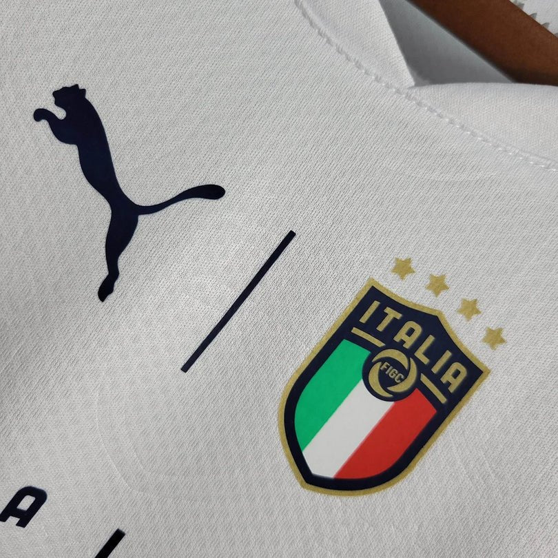 Italy 2021 White Away Jersey