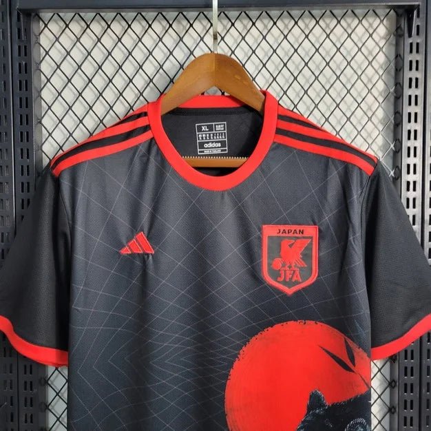 Camisola especial da cabeça de leopardo preta do Japão 2023
