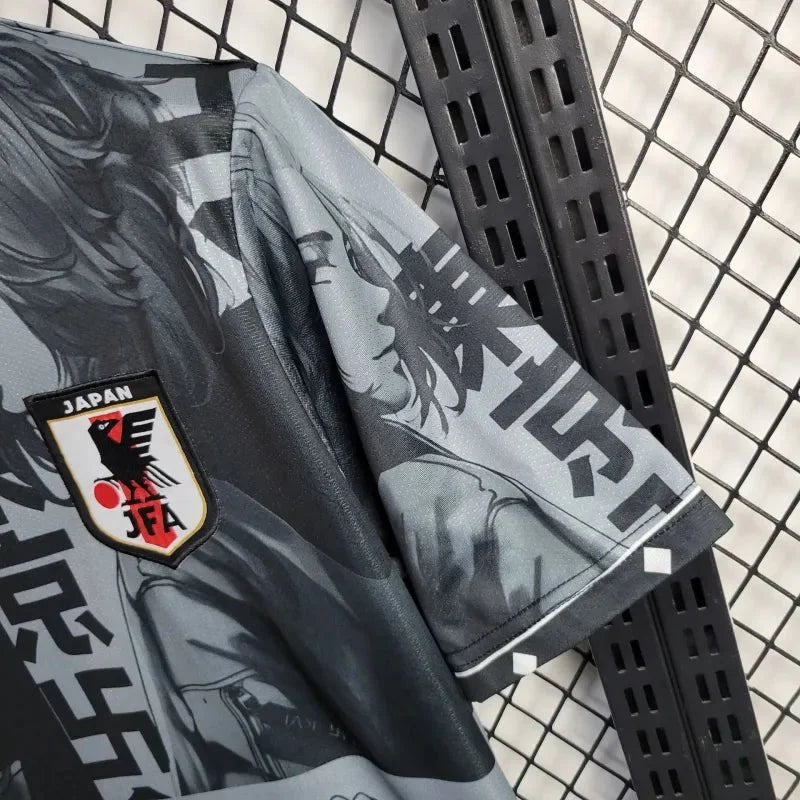 Specjalna czarna edycja koszulki Japonii Tokyo 2024