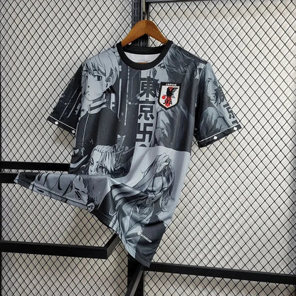 Specjalna czarna edycja koszulki Japonii Tokyo 2024