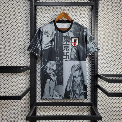 Specjalna czarna edycja koszulki Japonii Tokyo 2024