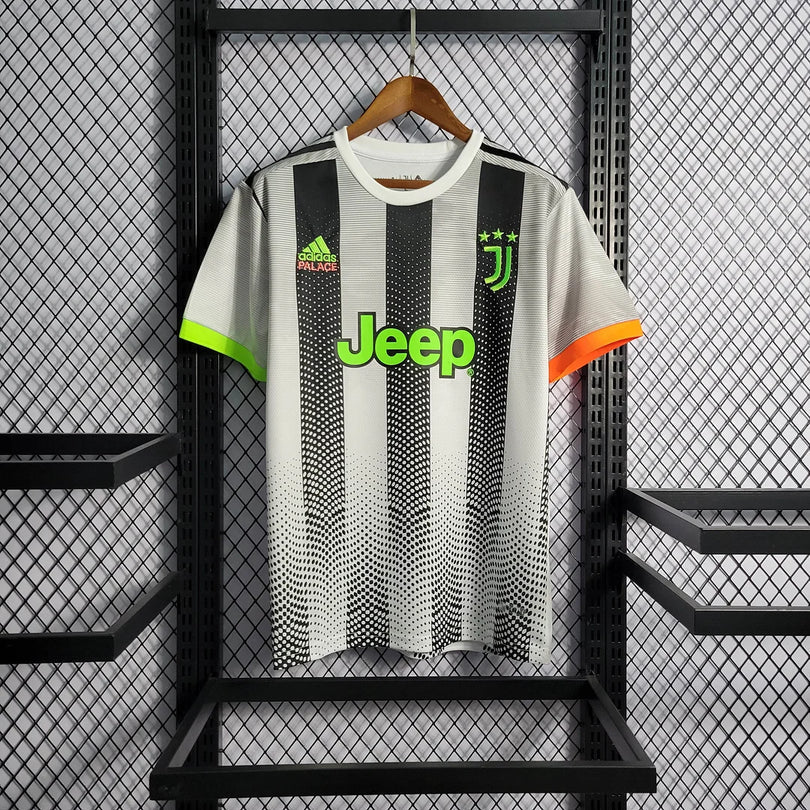Juventus 2019 schwarz-weiß gestreiftes Trikot