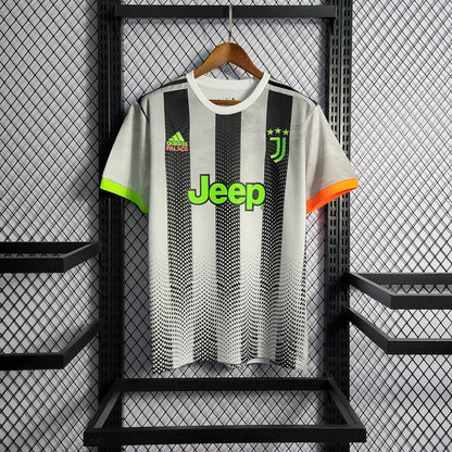 Juventus 2019 schwarz-weiß gestreiftes Trikot