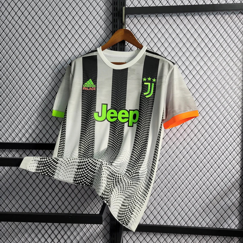 Juventus 2019 schwarz-weiß gestreiftes Trikot