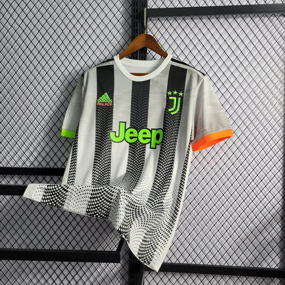 Juventus 2019 schwarz-weiß gestreiftes Trikot