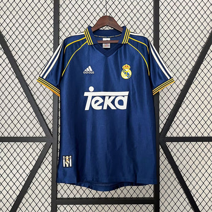 Camisola de terceiro equipamento de visitante do Real Madrid 1998