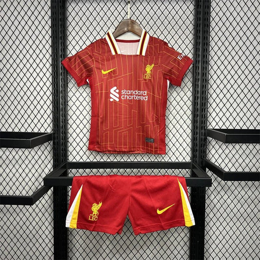Camisola de criança principal do Liverpool 2024