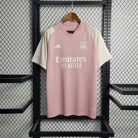 Maglia da allenamento rosa del Lione 2023