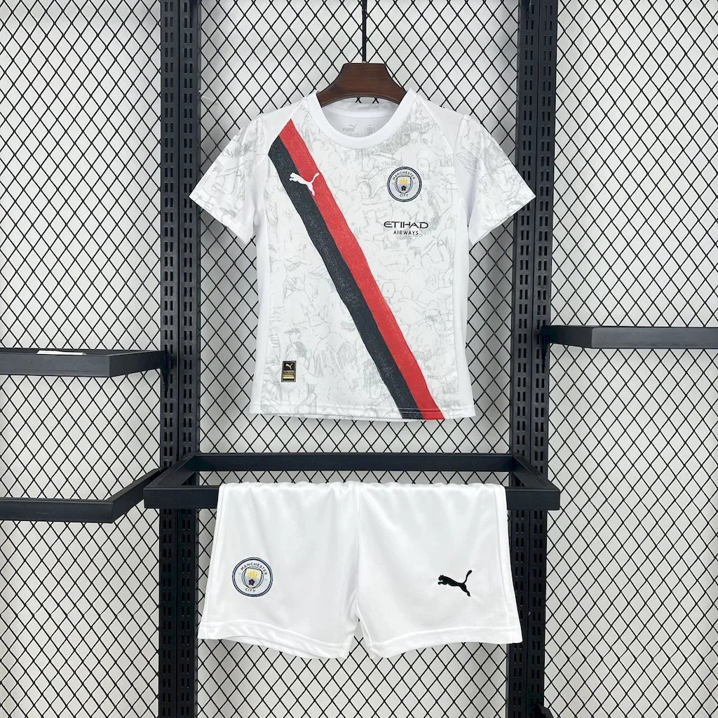 Manchester City 2025 Club World Cup Away Kids Jersey