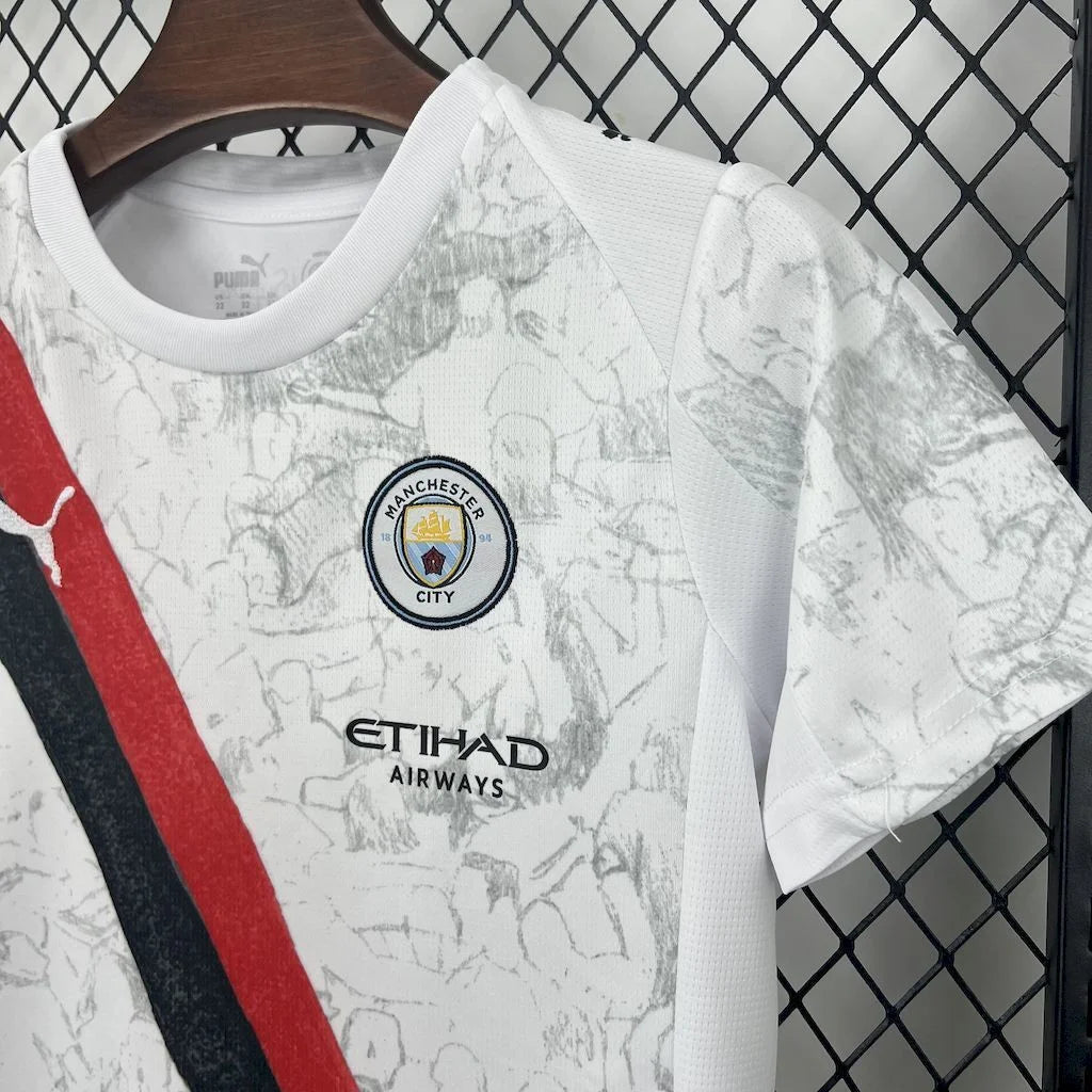 Manchester City 2025 Club World Cup Away Kids Jersey