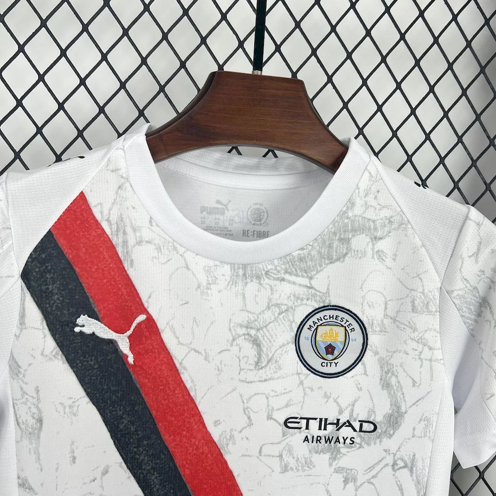 Manchester City 2025 Club World Cup Away Kids Jersey