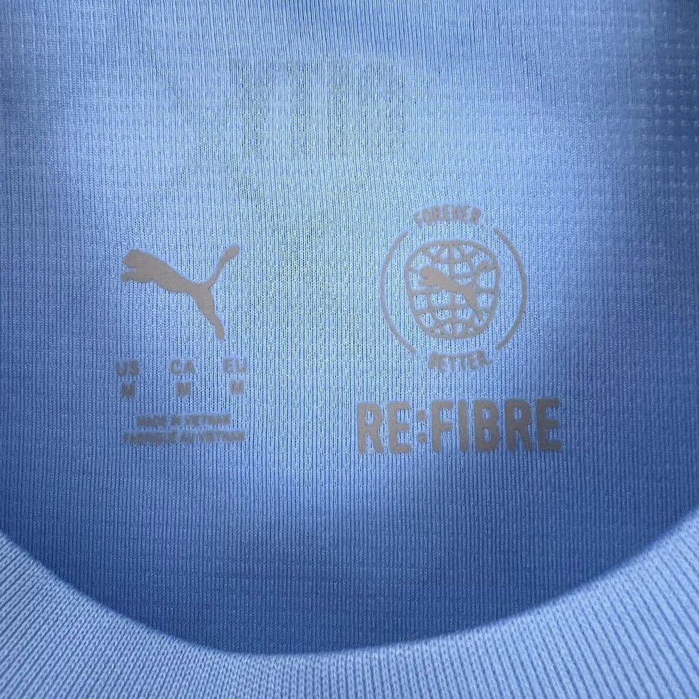 Camisola principal do Manchester City 2025