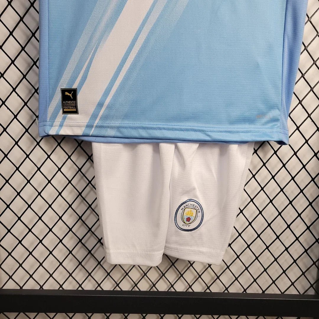 Manchester City 2025 Home Kids Jersey