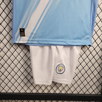 Manchester City 2025 Home Kids Jersey