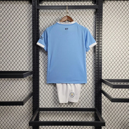 Manchester City 2025 Home Kids Jersey