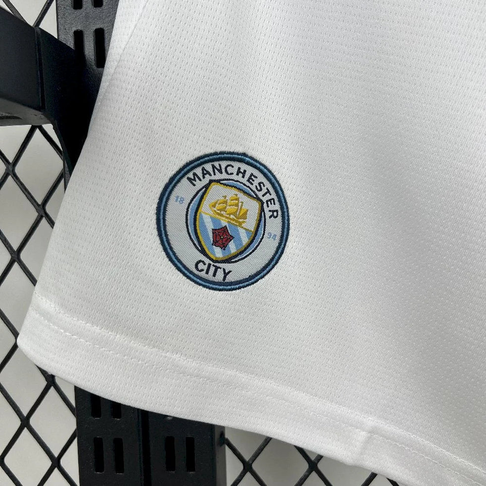 Pantalones cortos de local del Manchester City 2025
