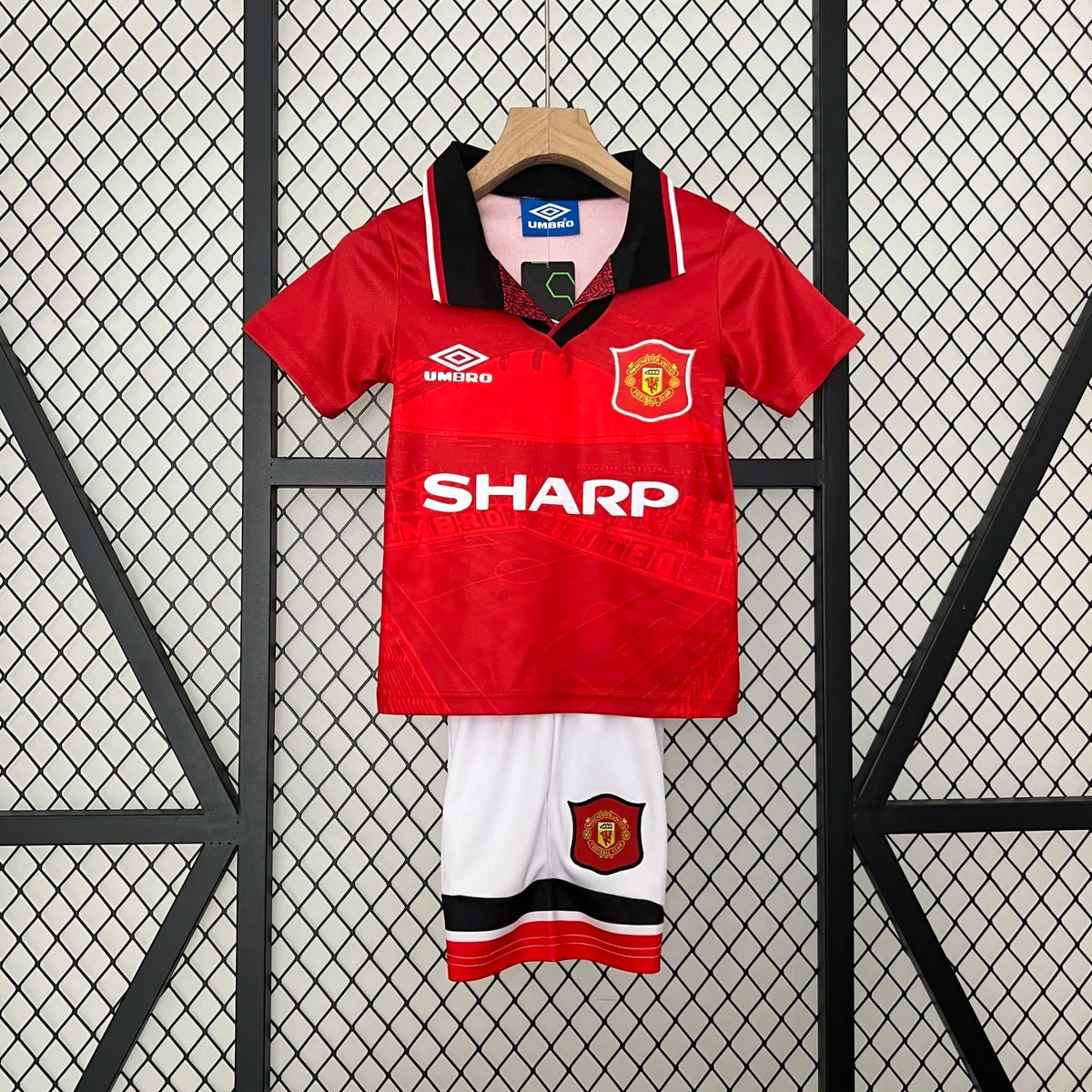Manchester United 1994 Home Kids Jersey